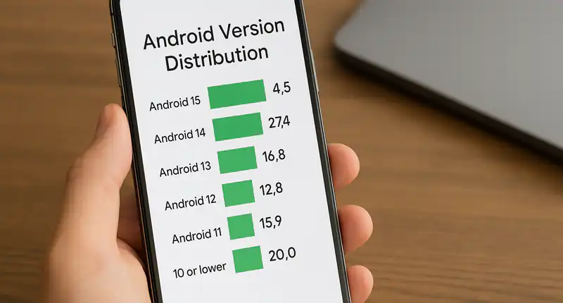 Android 15 fatica a diffondersi